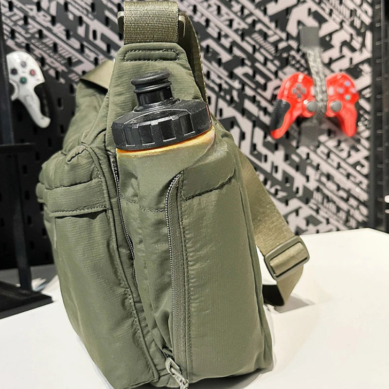 Casual Multi-pocket Messenger Bags for Women Fashion Nylon Shoulder Bag Ladies Large Handbags Female Travel Shopping Tote Purse